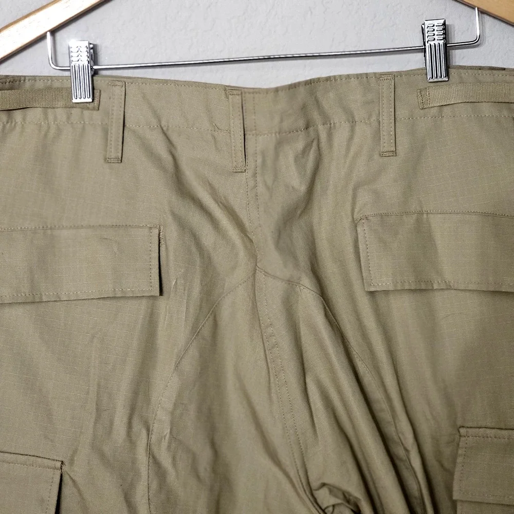 Propper BDU Tactical Pants Men’s Large Khaki Cargo ButtonFly Gorpcore 38x32
